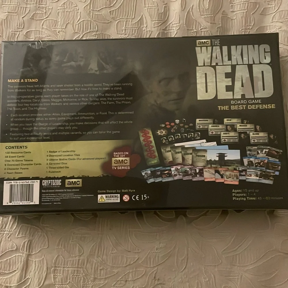 AMC The Walking Dead Board Game - New Still in the original Wrapper - Picture 2 of 11